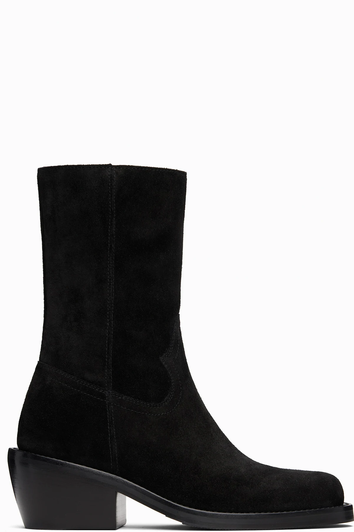 Black Zip Boots