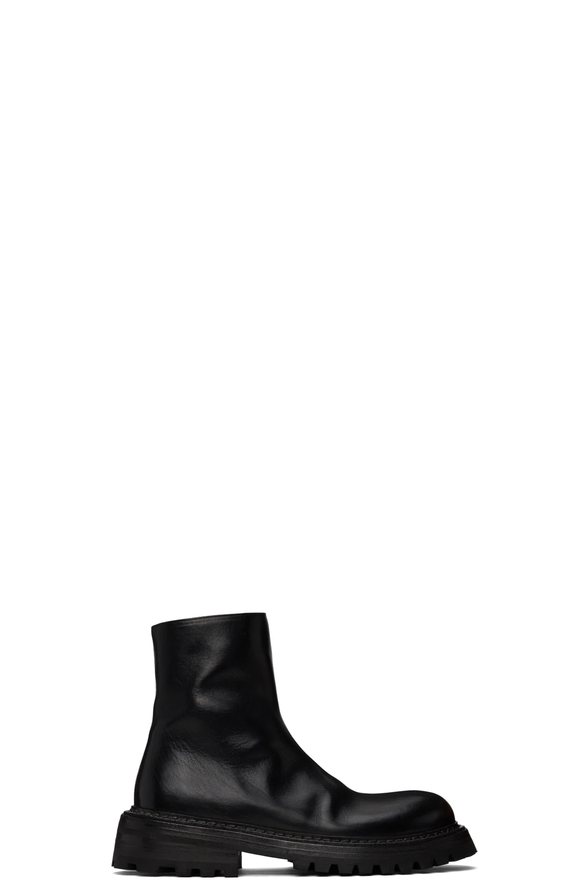 Black Carrucola Ankle Boots