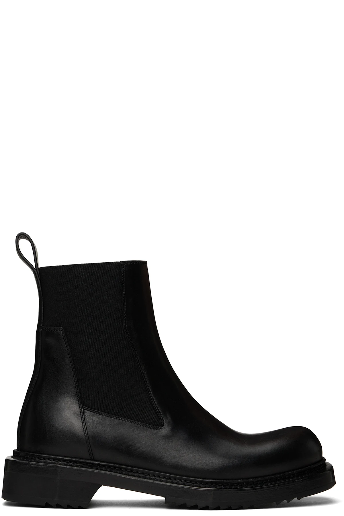 Black Hollywood Beatle Cyclops Boots