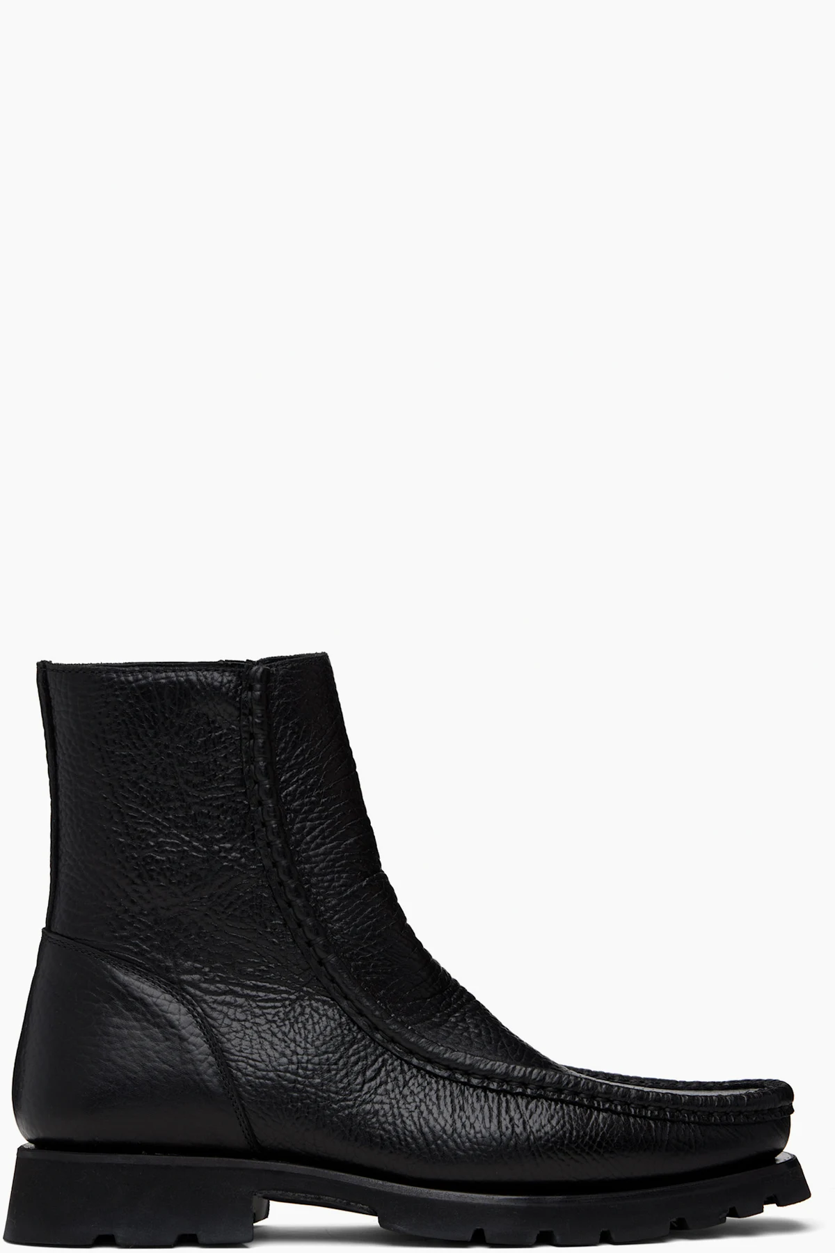 Black Riera Sport Grainy Boots