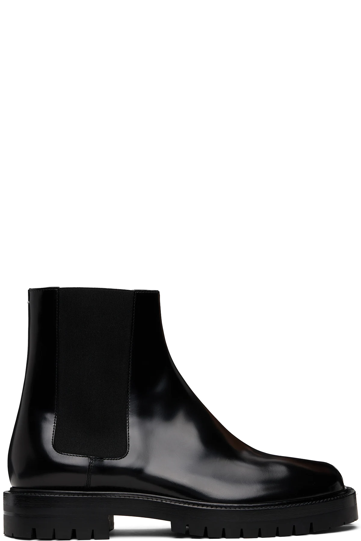 Black Tabi Chelsea Boots