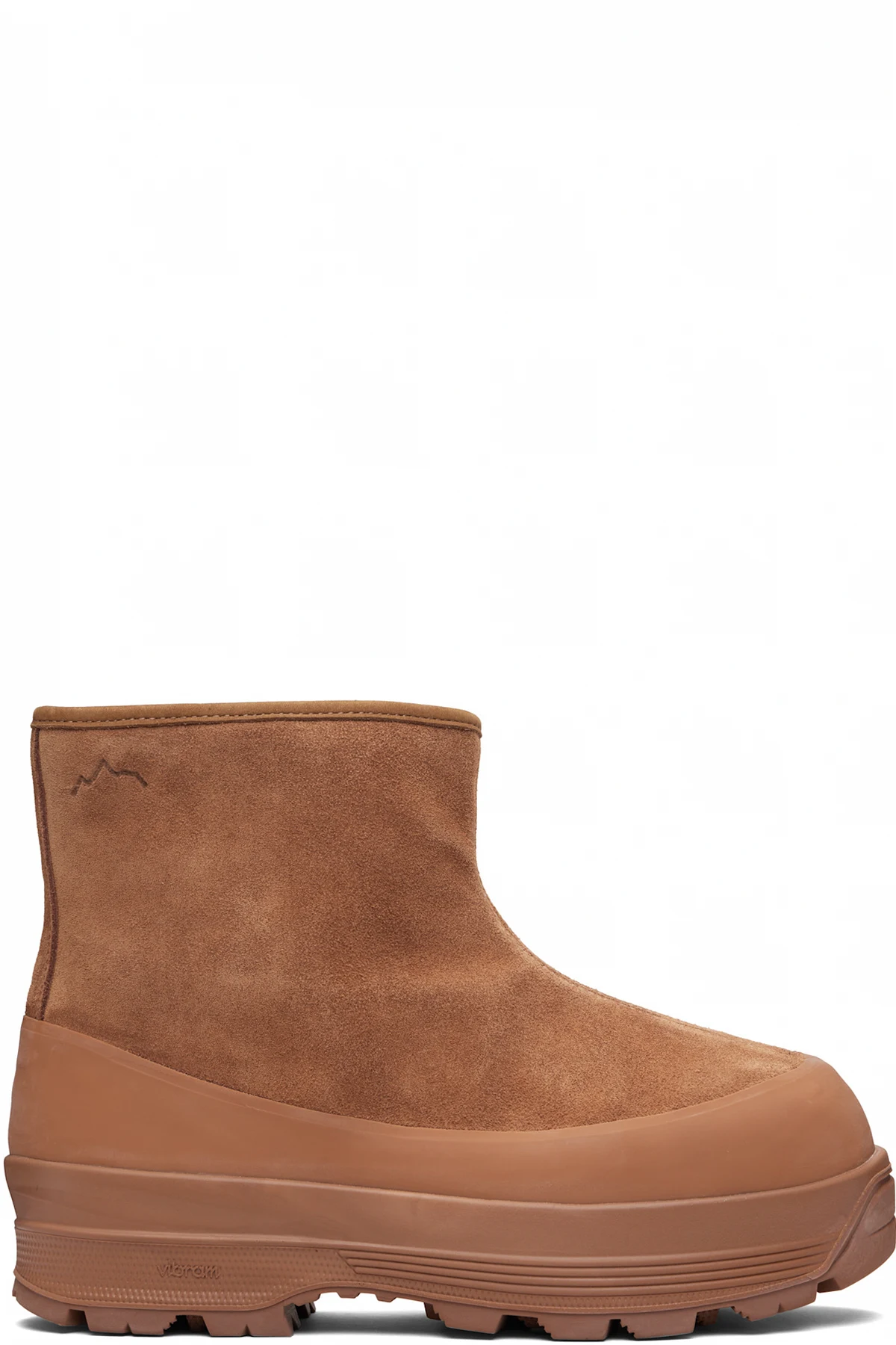 Tan Badia Shearling Boots