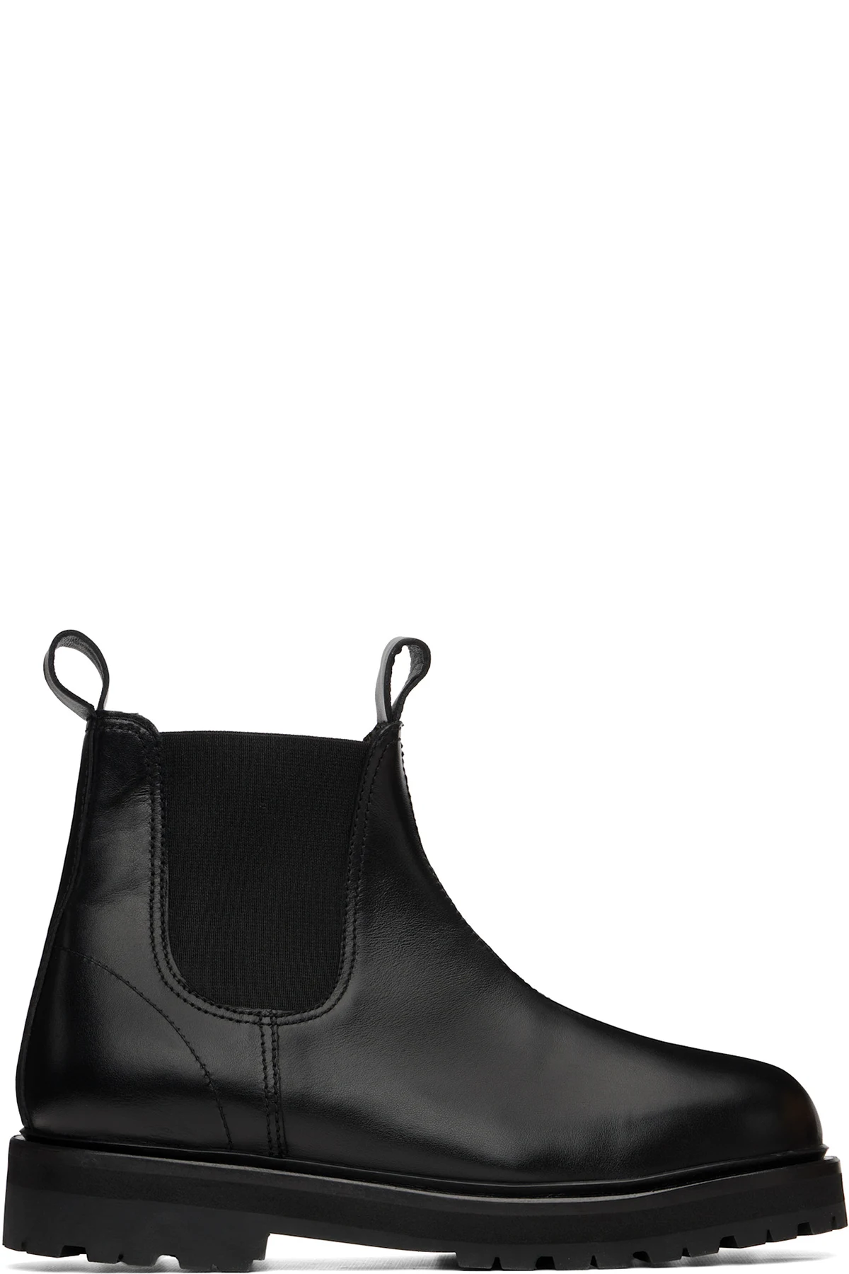 Black Kick Chelsea Boots