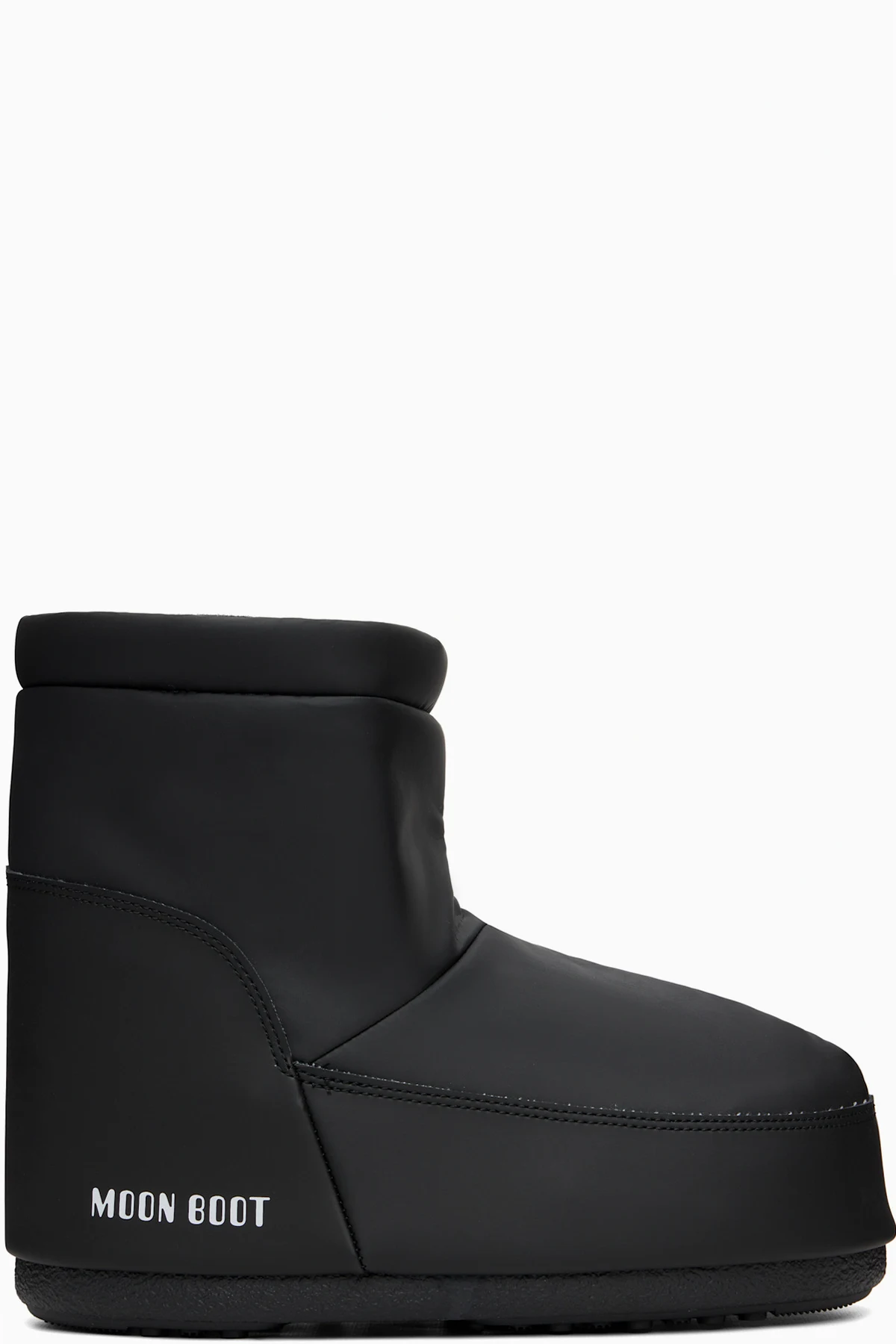 Black No Lace Rubber Boots