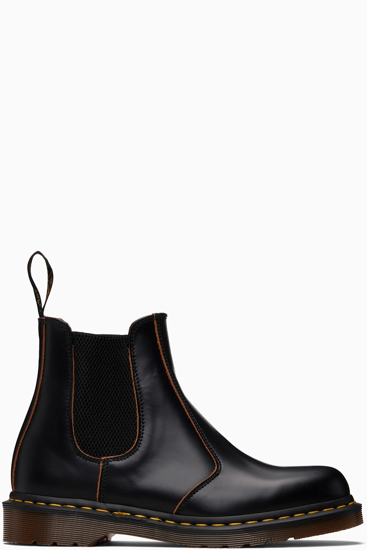 Black 2976 Vintage Made In England Chelsea Boots