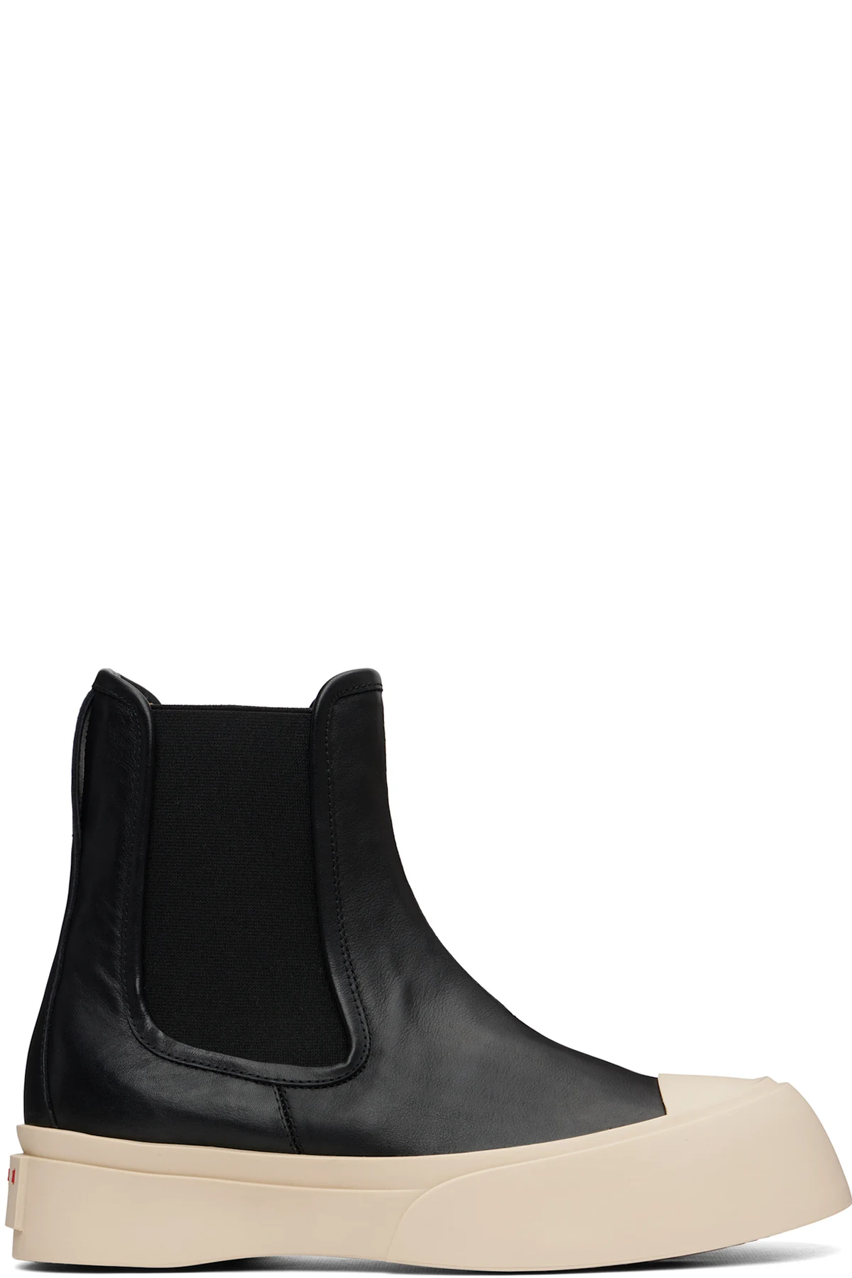 Black Nappa Leather Pablo Chelsea Boots