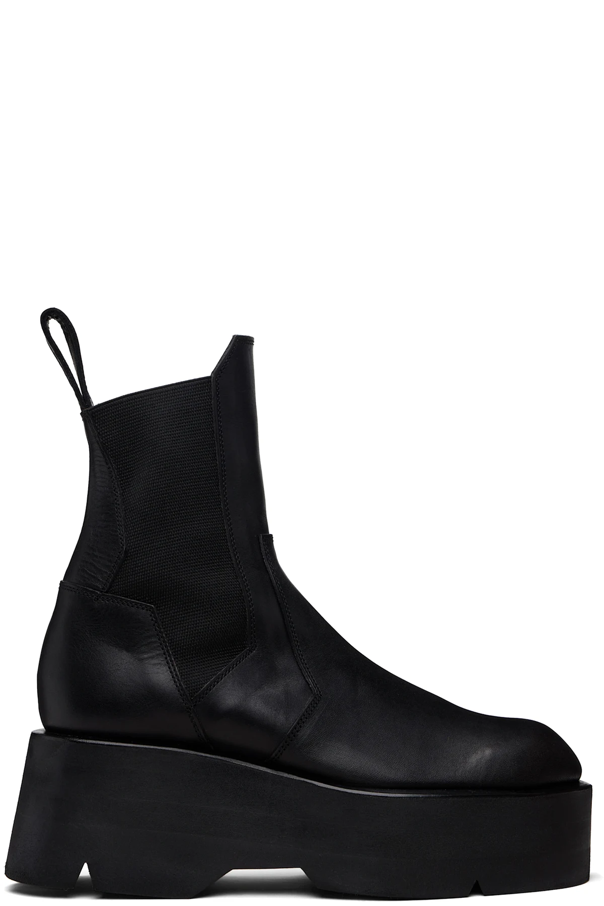 Black Prism Side Gore Chelsea Boots
