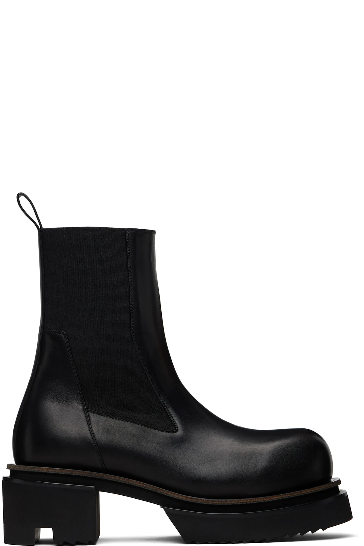 Black Temple Beatle Bogun Chelsea Boots