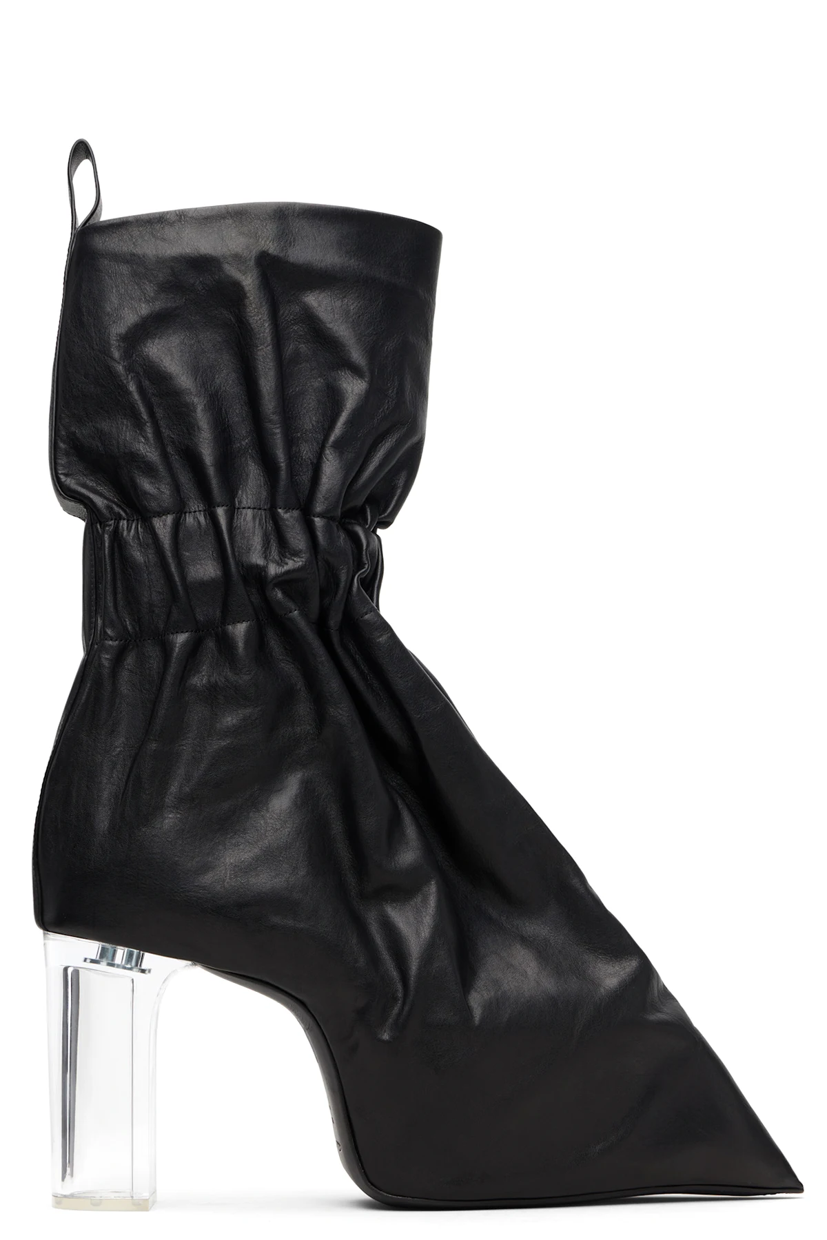 Black Temple Tied Taquito Boots