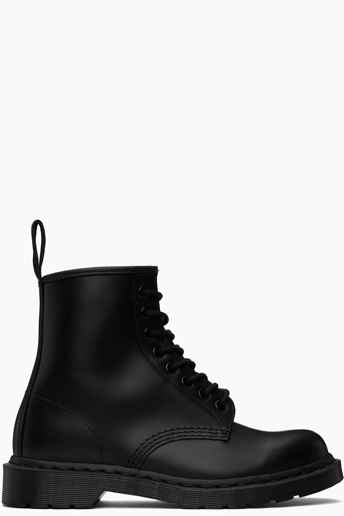 Black 1460 Mono Smooth Leather Boots