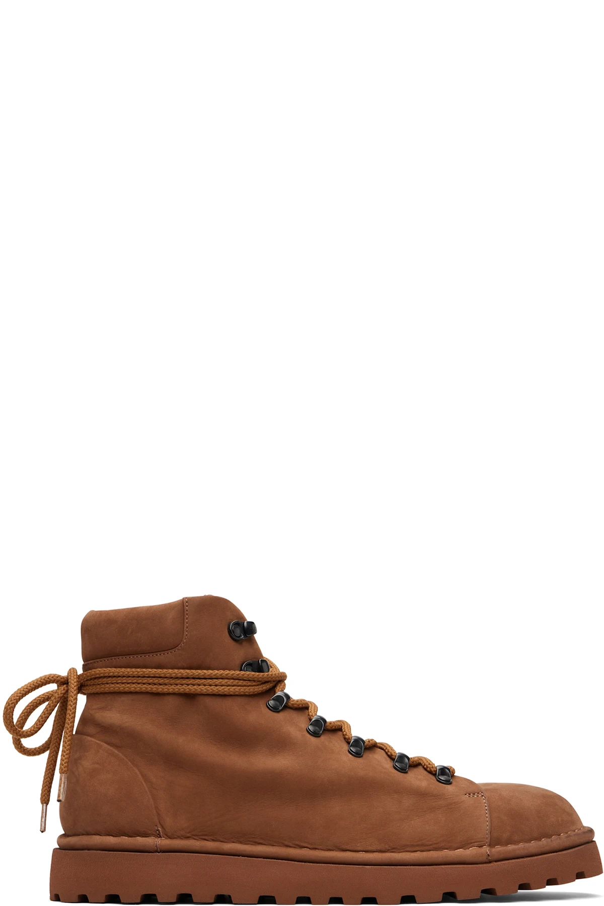 Tan Pallottola Nubuck Boots