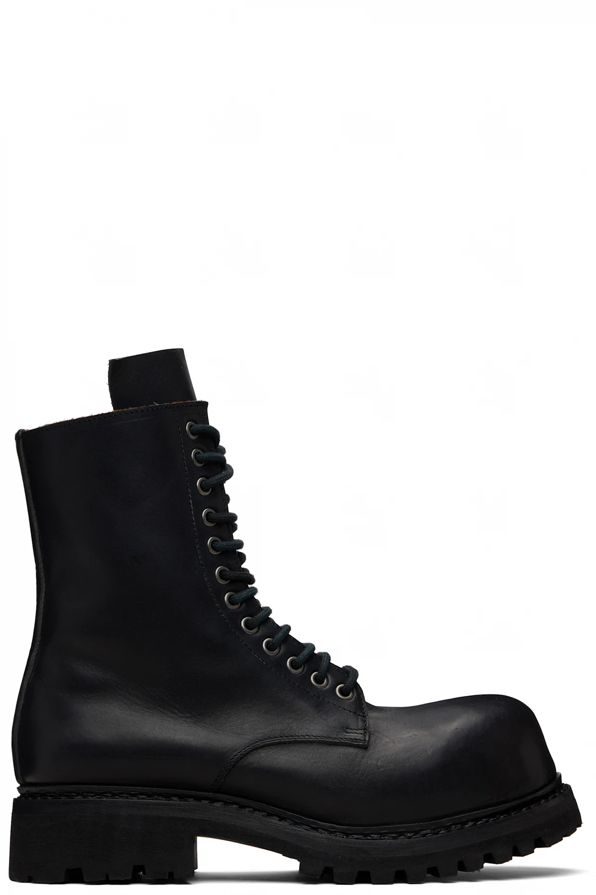 Black Prisma Combat Boots