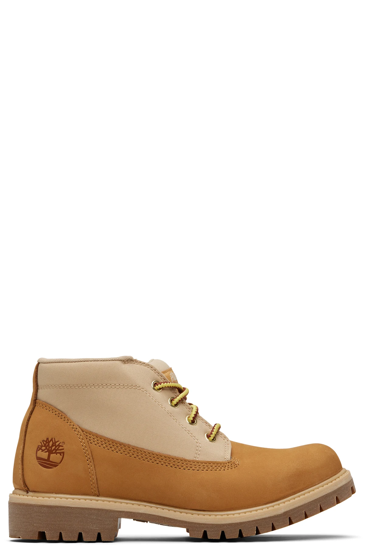 Tan & Beige 'Timberland Premium' Mid Chukka Boots