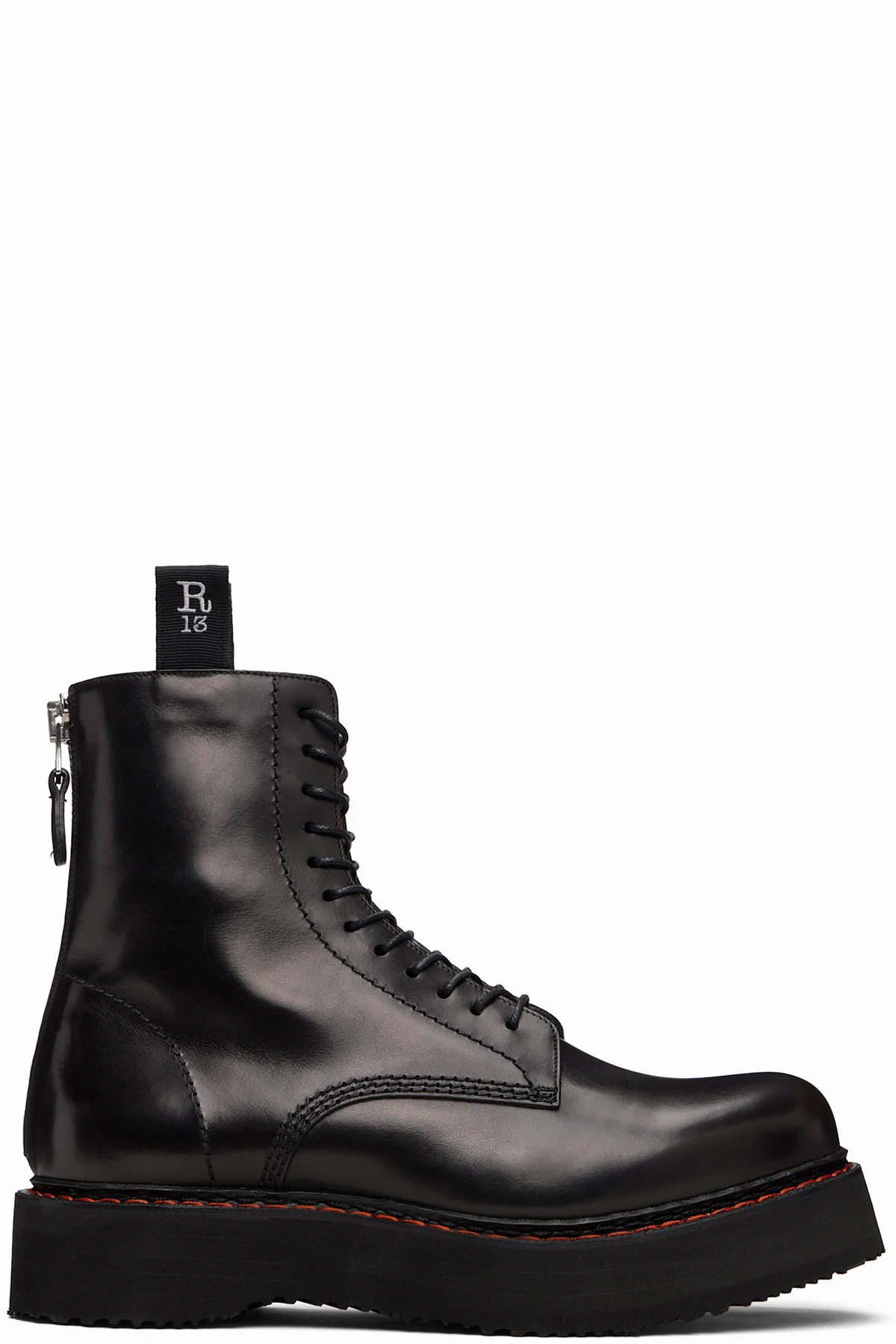 Black Single Stack Boots
