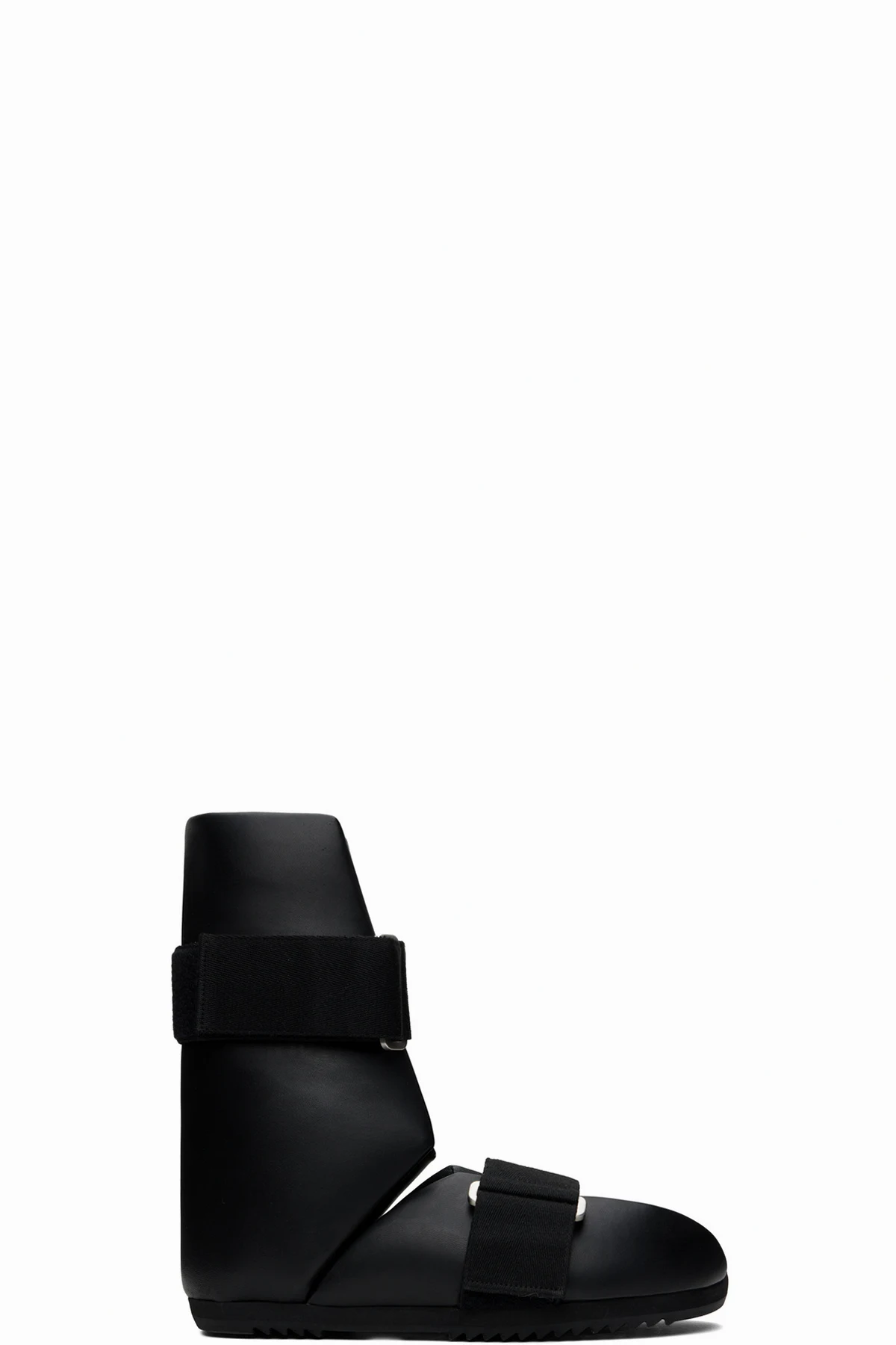 Black Low Splint Sandals