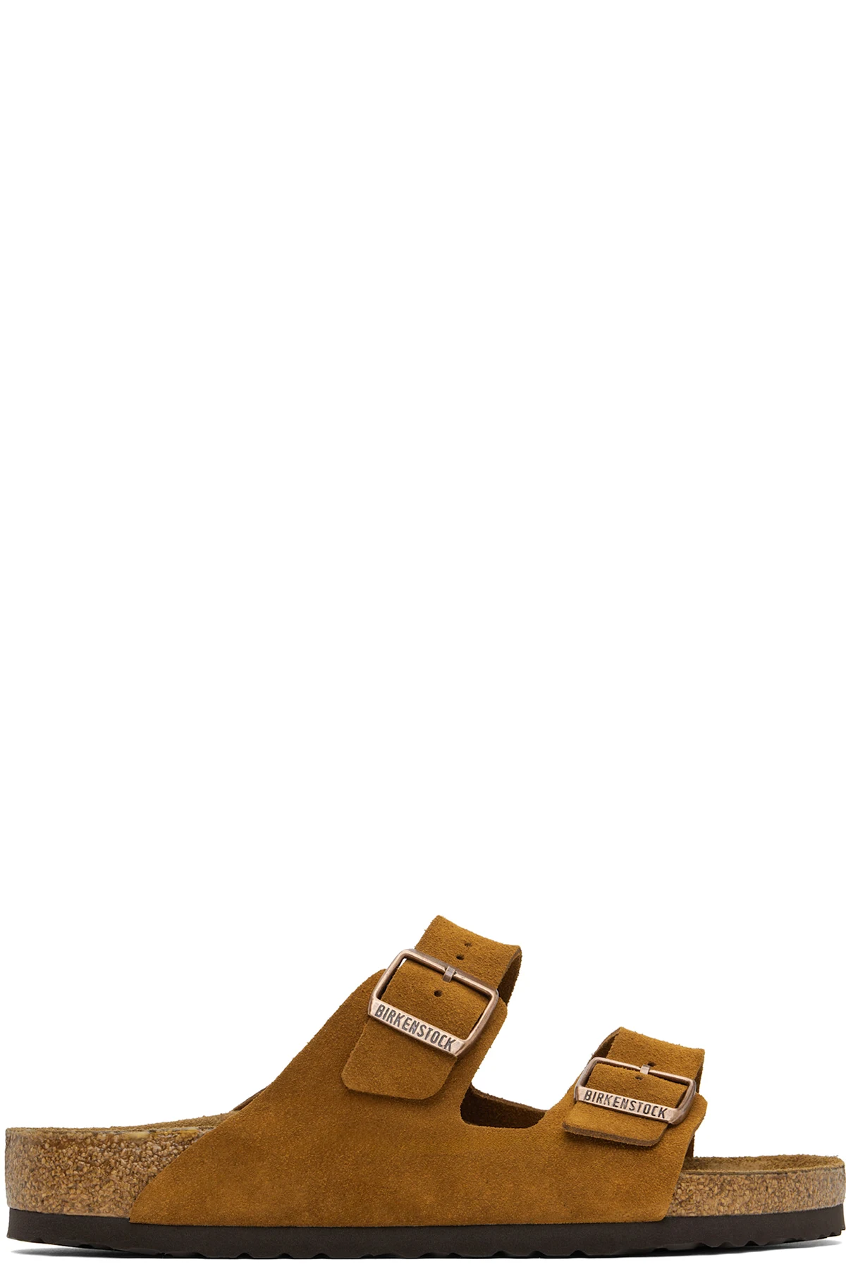 Tan Regular Arizona Soft Footbed Sandals