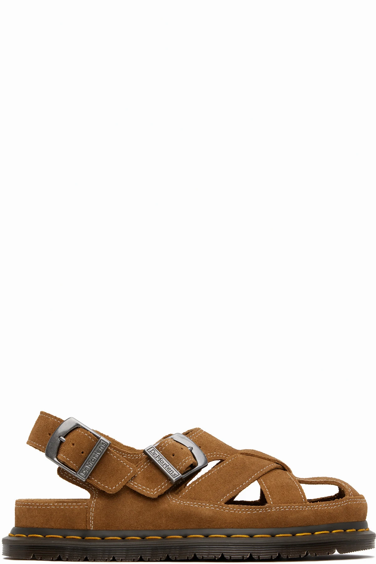 Tan Archive Fisherman Suede Sandals