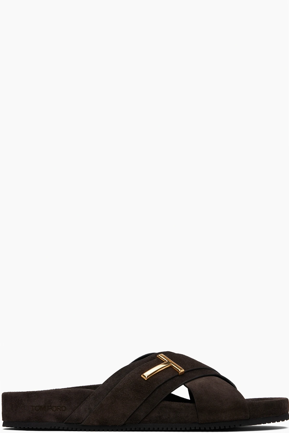 Brown Suede Wicklow T Slides