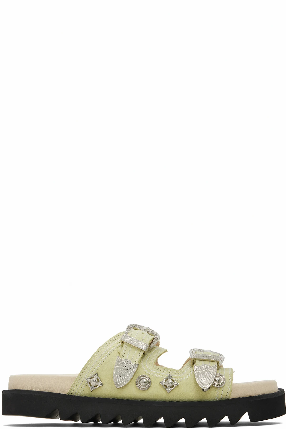 Beige Suede Sandals