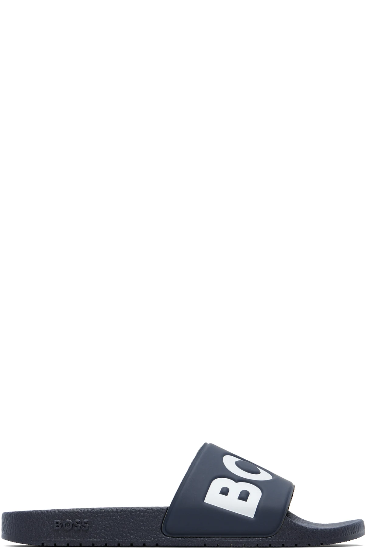 Navy Large Logo Detail Slides