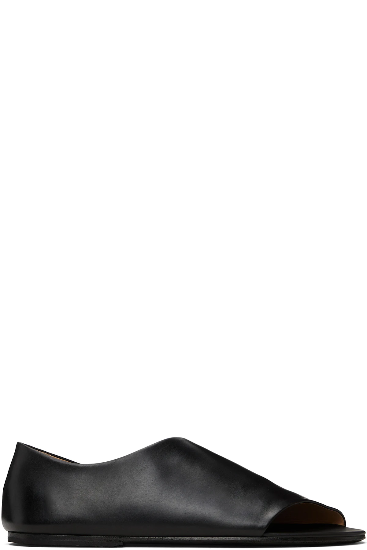 Black Asella Slip-on Sandals