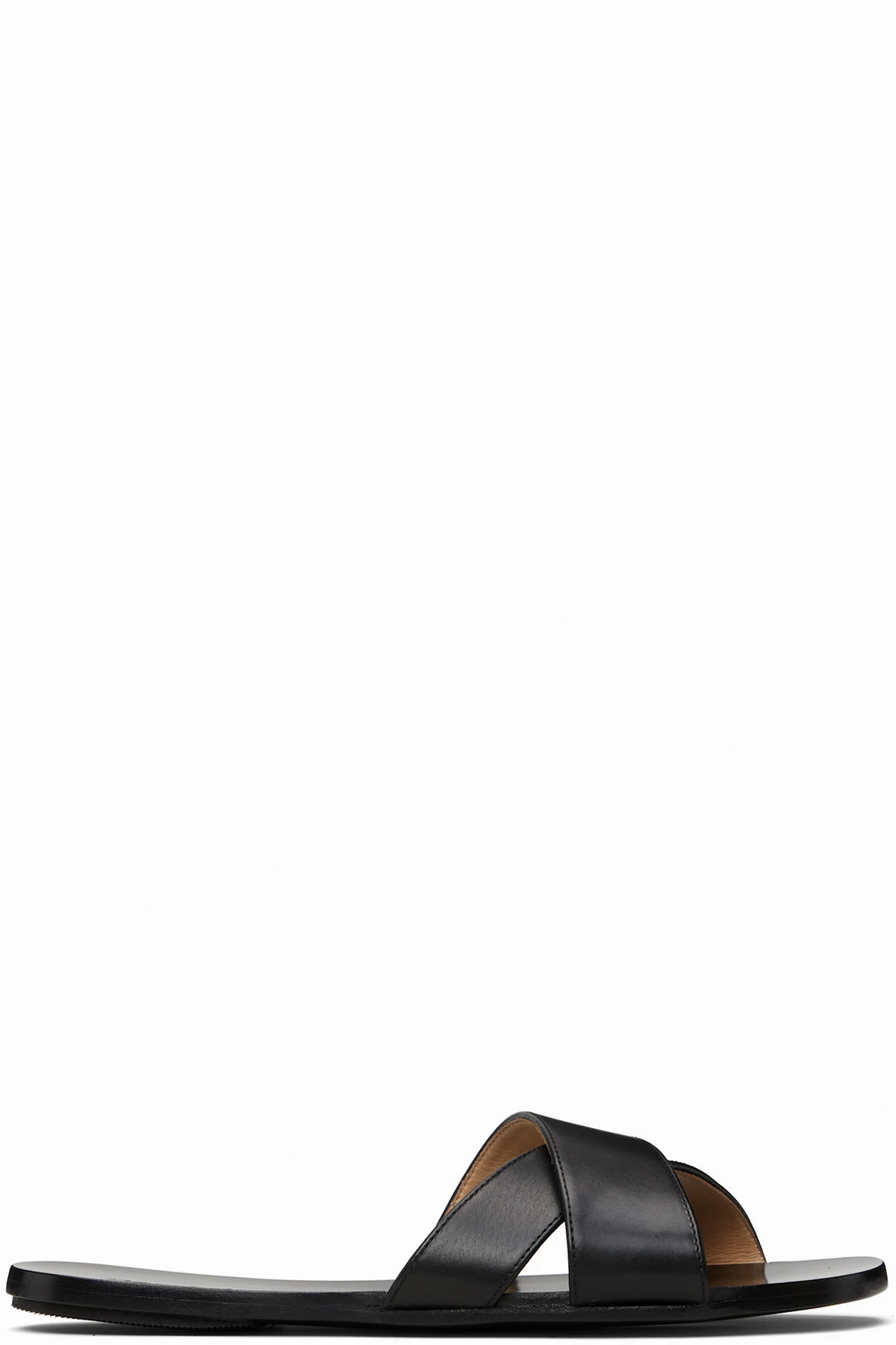 Black Sottile Sandals