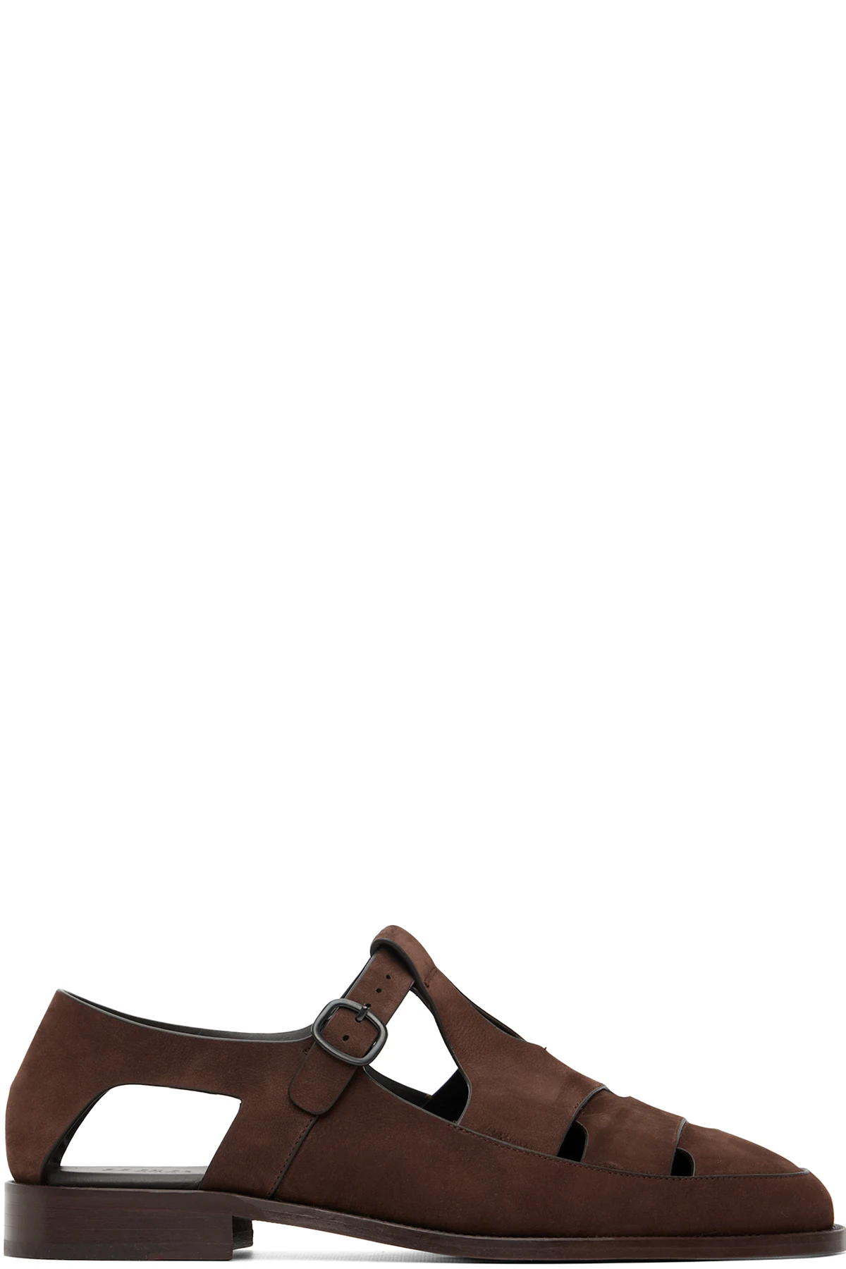 Brown Besso Nubuck Sandals