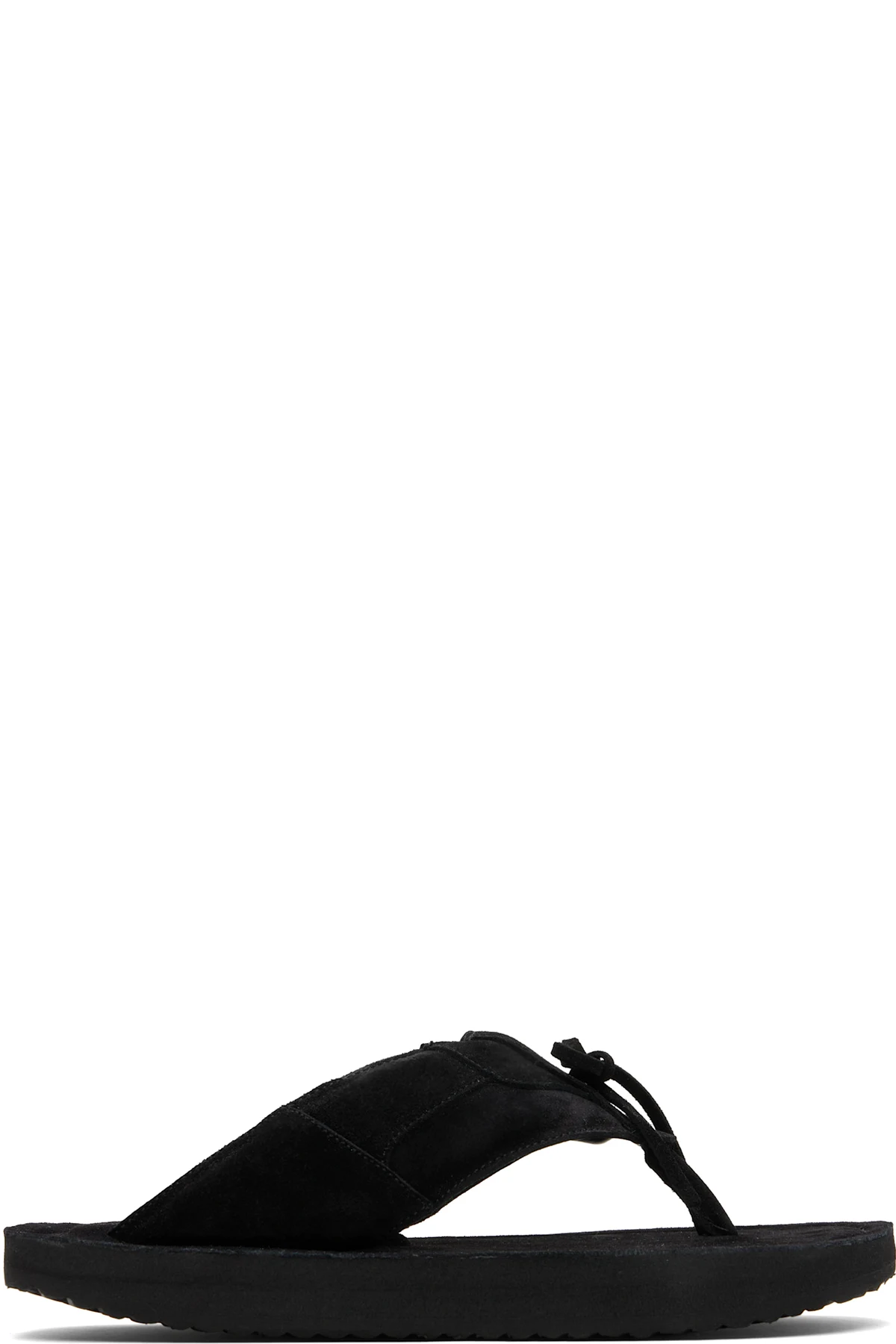 SSENSE Exclusive Black Platform Flip-Flops