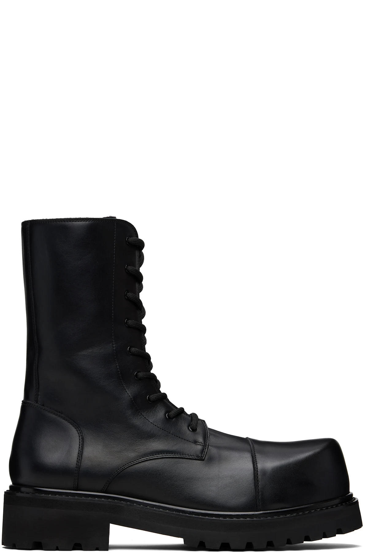 Black Stomp Compact Boots