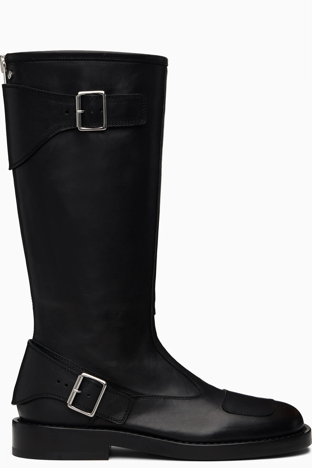 Black Balo High Biker Boots