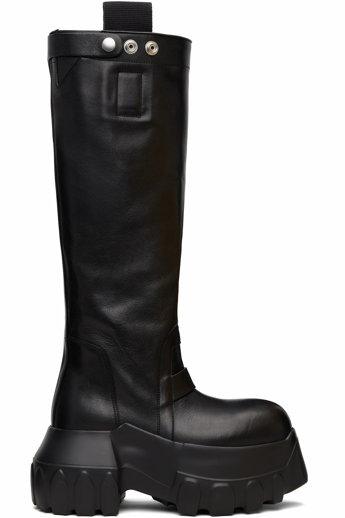 Black Concordians Pull On Mega Tractor Tall Boots