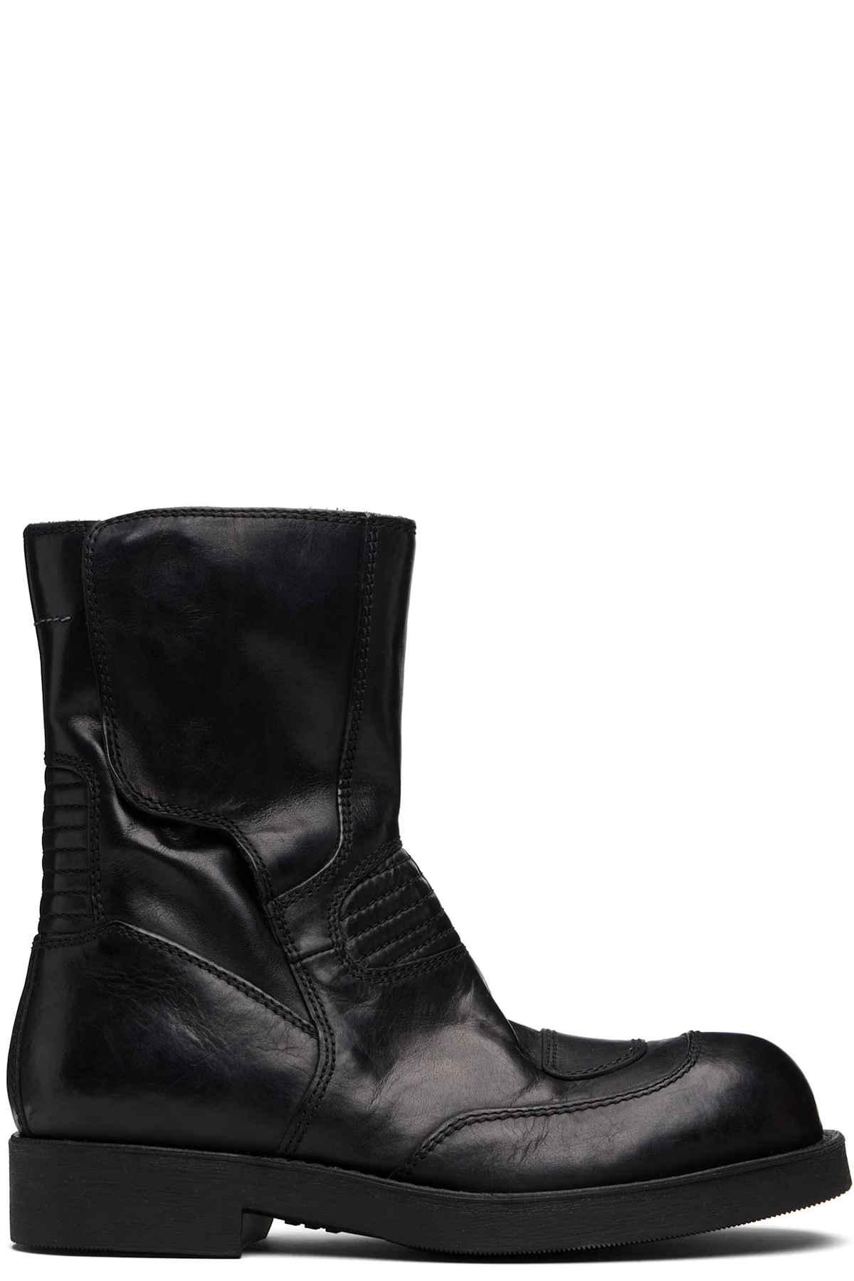 Black Biker Boots