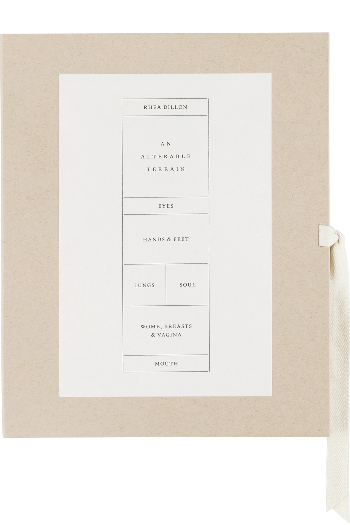 Rhea Dillon: An Alterable Terrain — Signed, Limited Edition