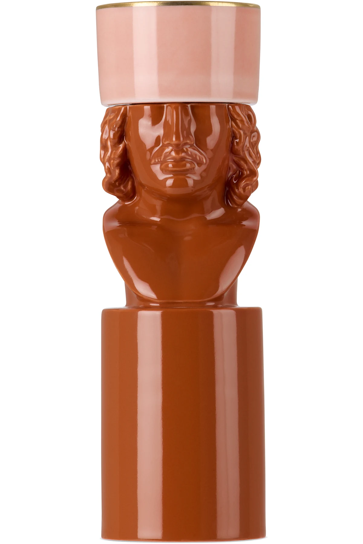 Orange Il Letterato Candle Holder