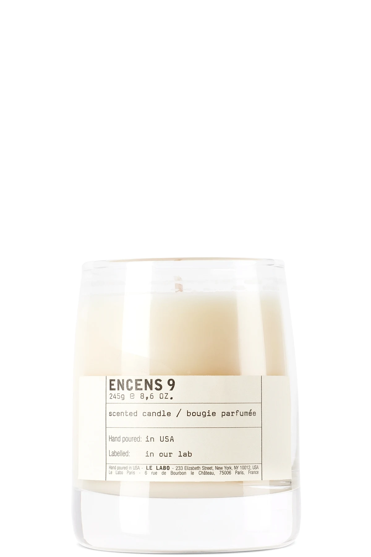 White Encens 9 Classic Candle