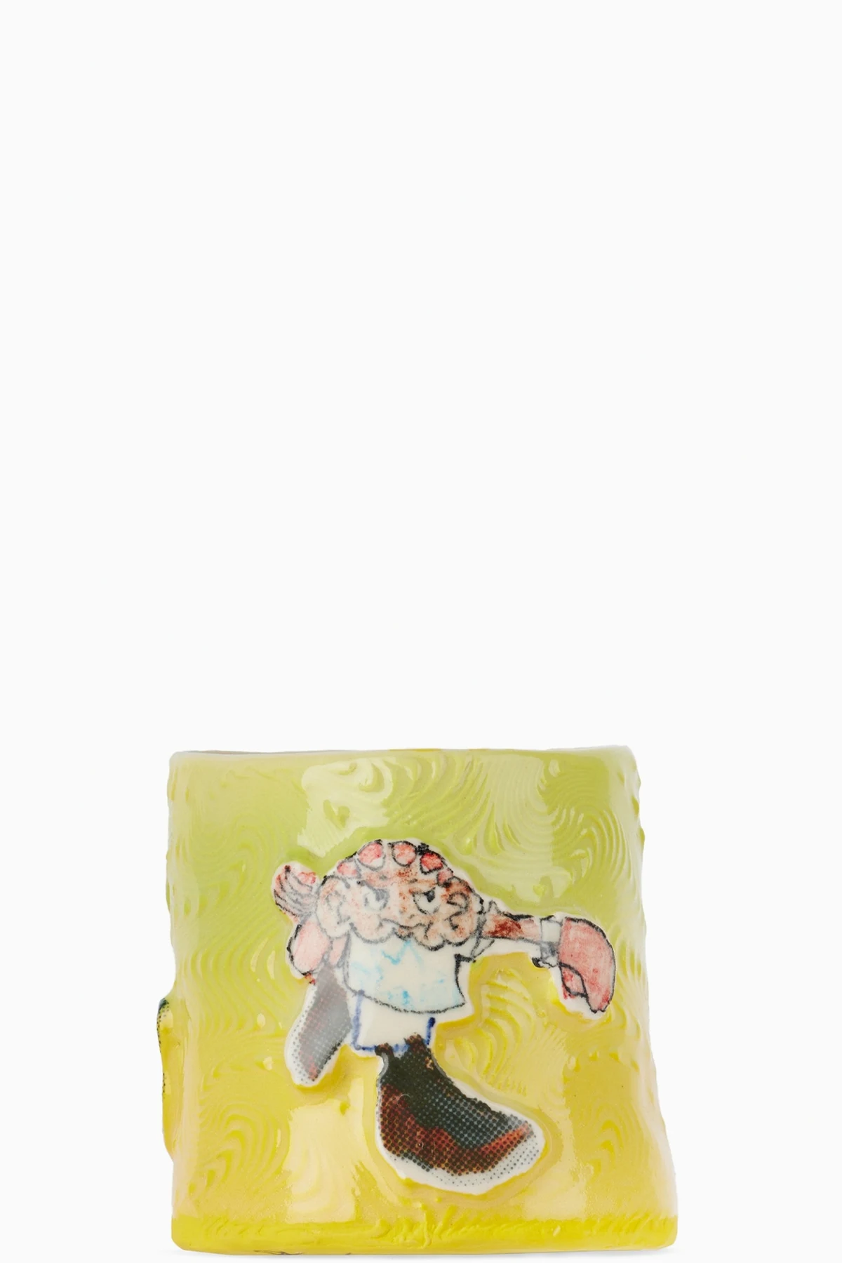 Green & Yellow Foam Runner Cup