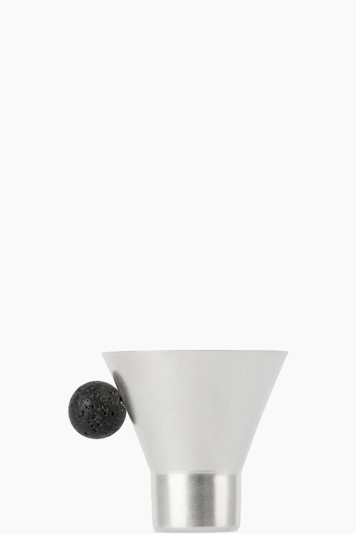 Silver Tazine Stone Cup