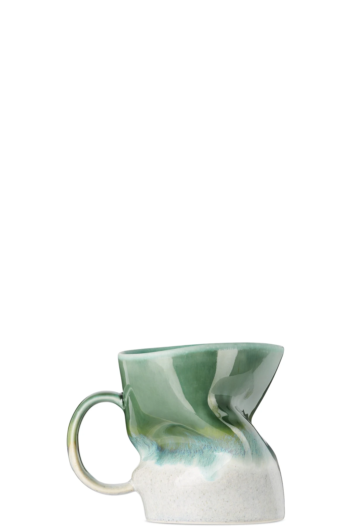 Green & Off-White Distorted GT021 Mug