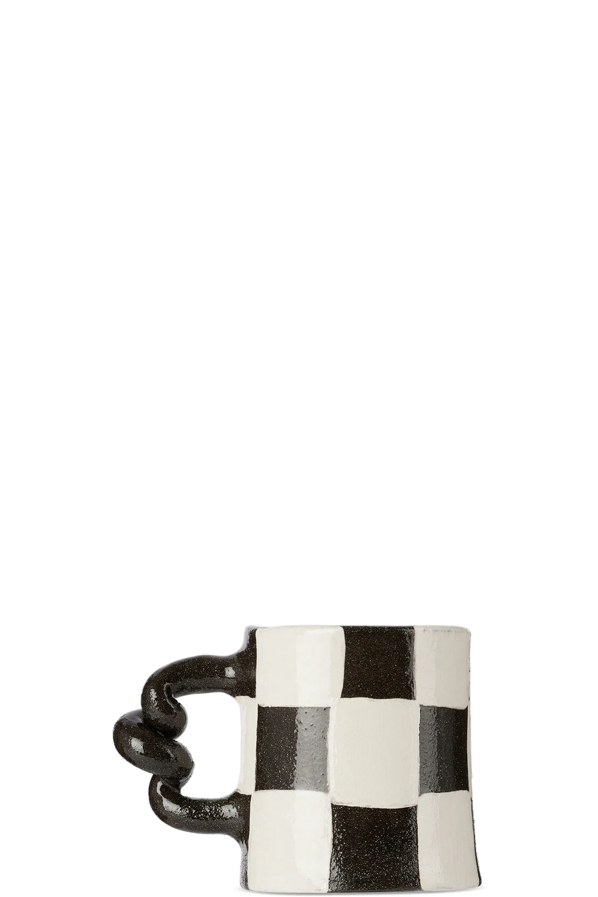 SSENSE Exclusive Black & White Ceramic Mug