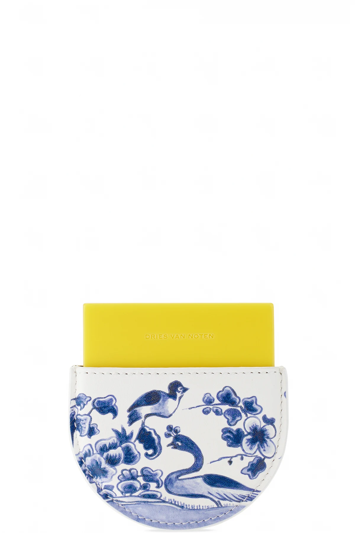 Yellow Half-Moon Mirror