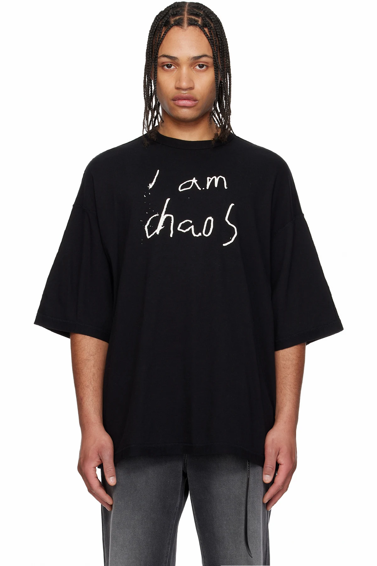 Black UP1F4808 T-shirt