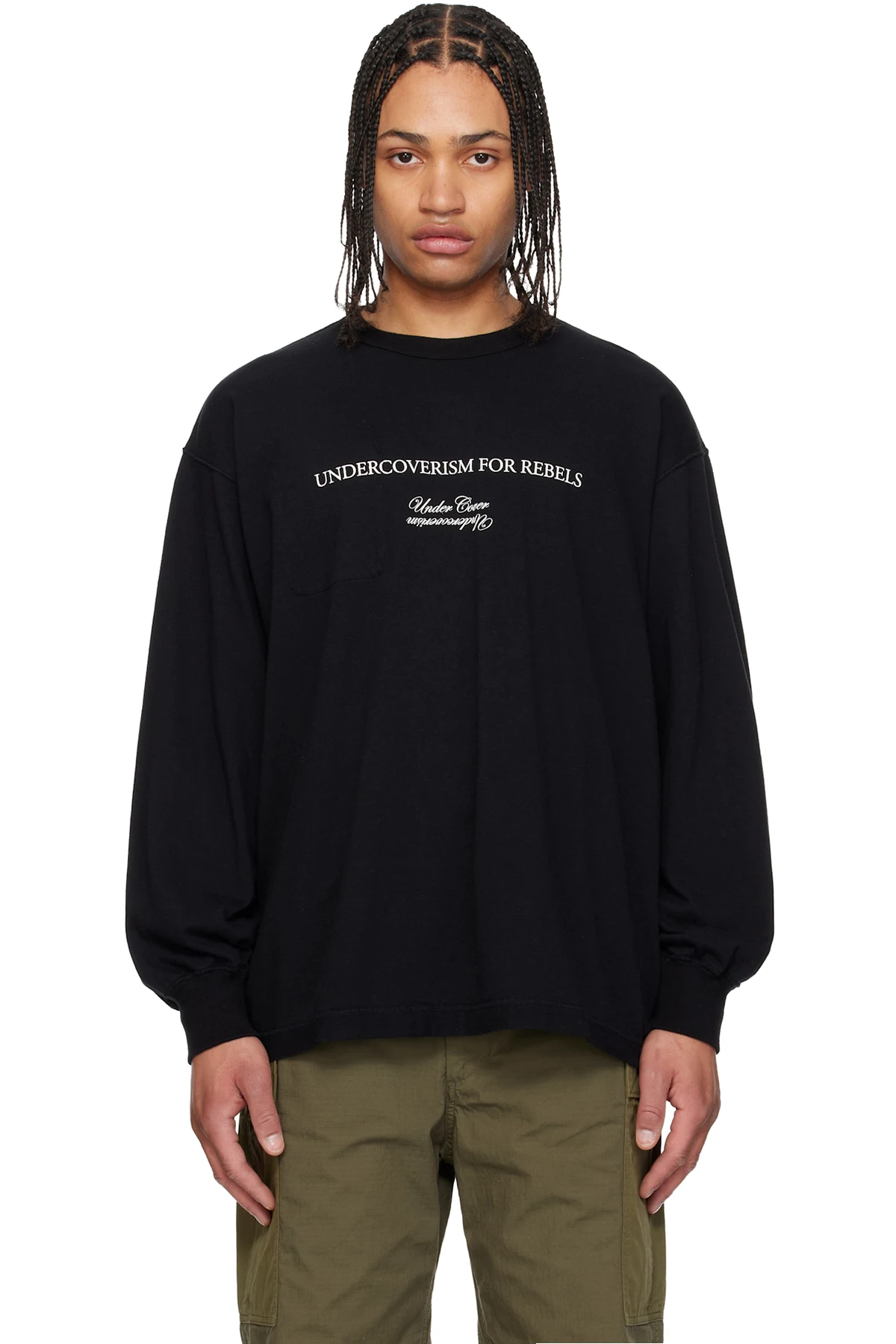 Black UP1F4807 T-shirt
