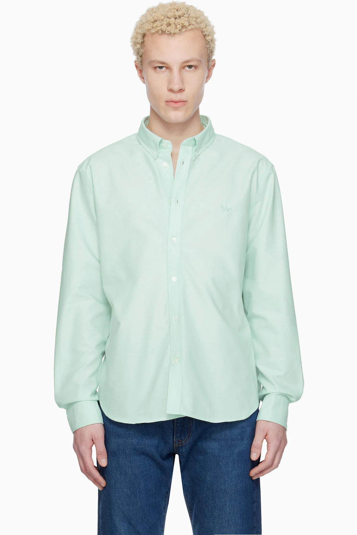 Green Profile Fox Casual Shirt