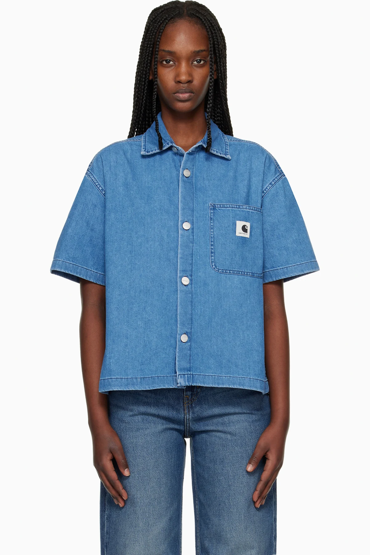 Blue Lovilia Denim Shirt