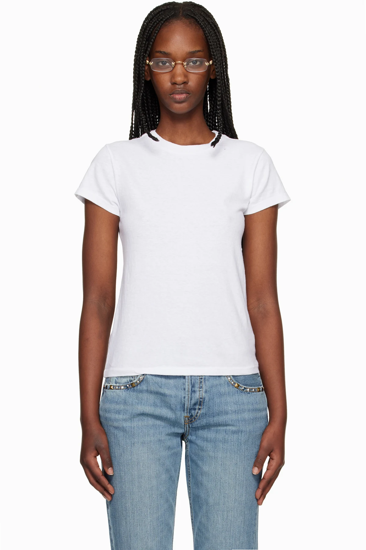 White Hanes Edition 1960s Slim T-shirt