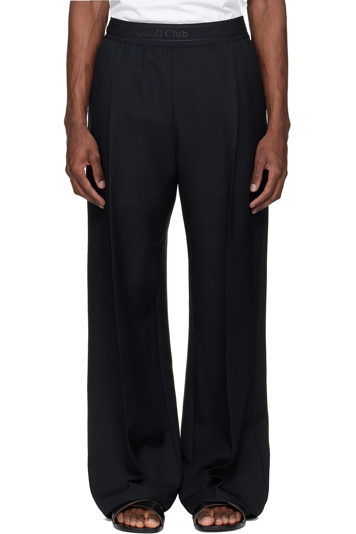 Black Relaxed Fit Trousers