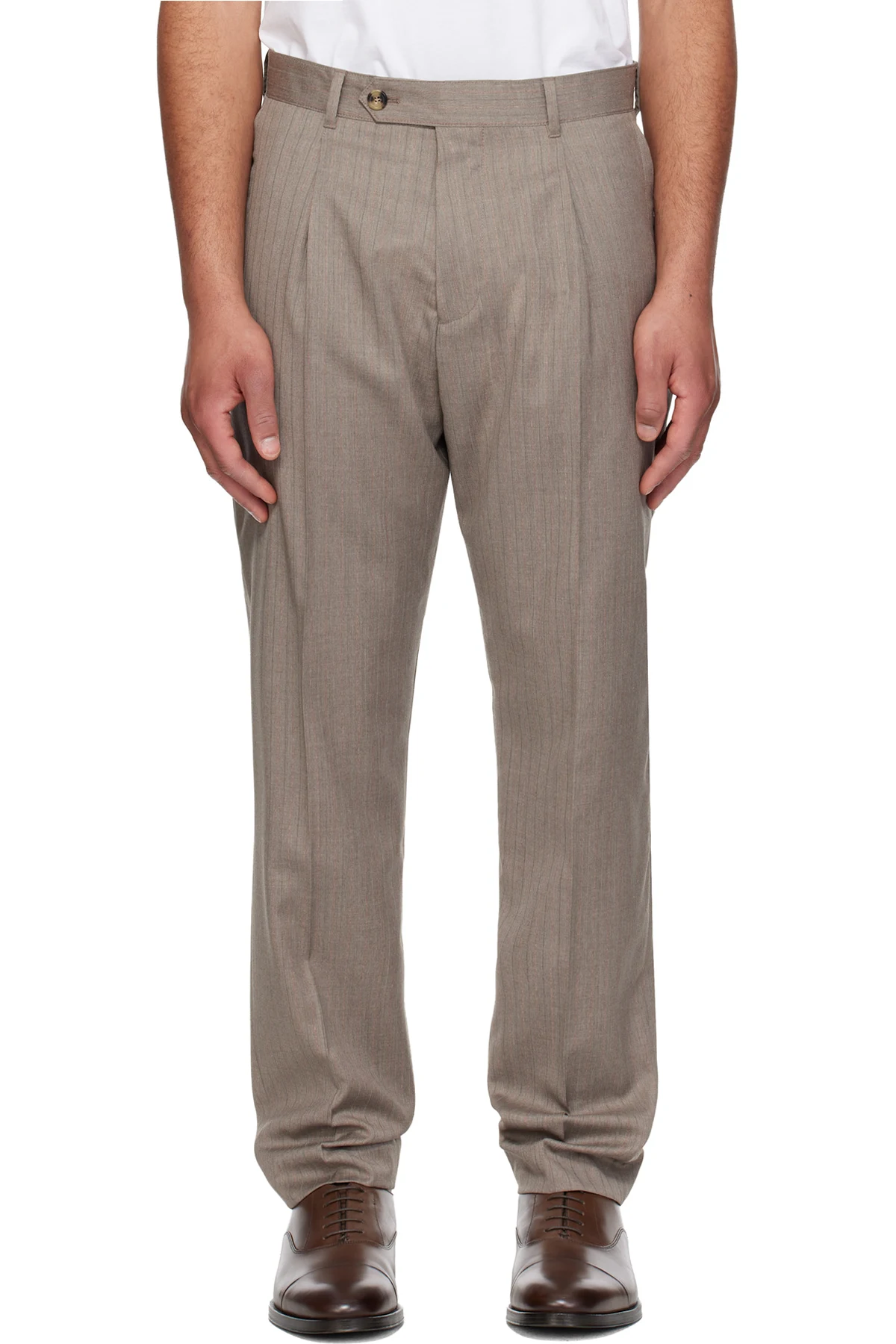 Brown Wool Trousers