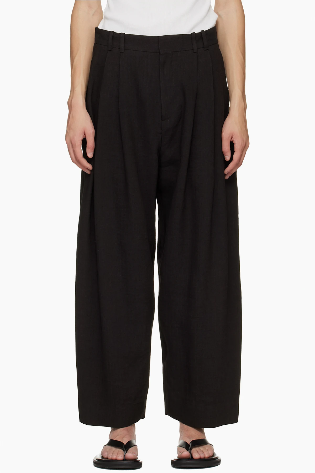 Brown Line Trousers