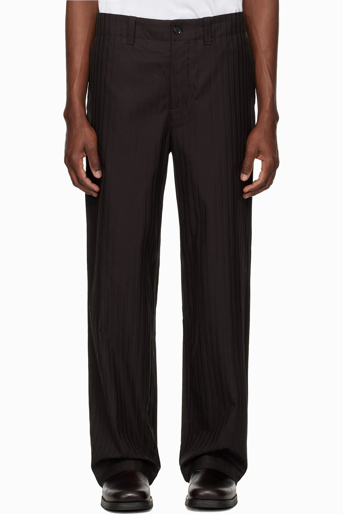 Brown Twill Trousers