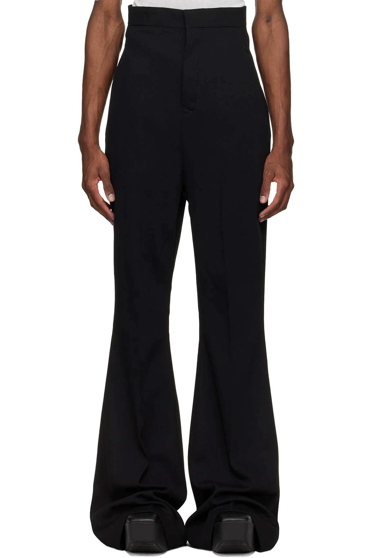 Black Temple Dirt Bolan Trousers